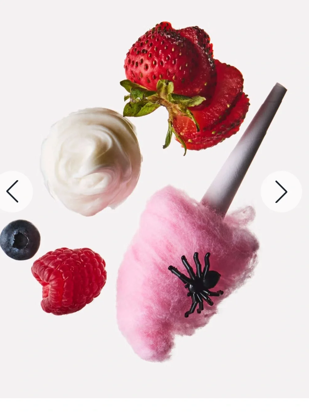 🎃 BBW Cotton Candy Cobwebs 3-Wick Candle NEW